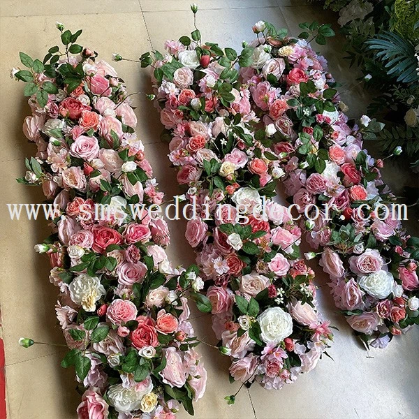 long and low table arrangements