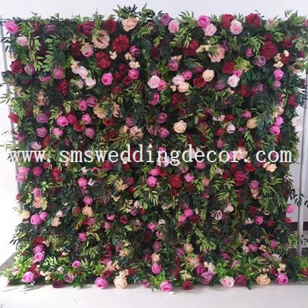 flower wall greenery