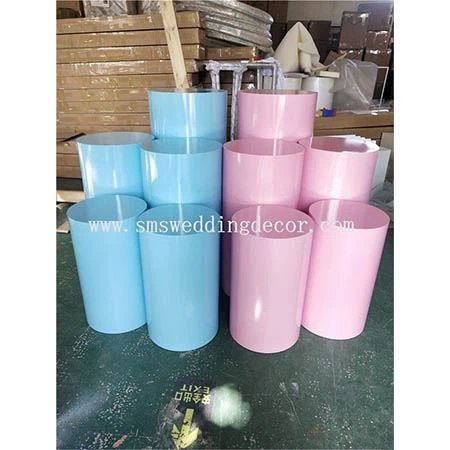plastic wedding columns pedestals