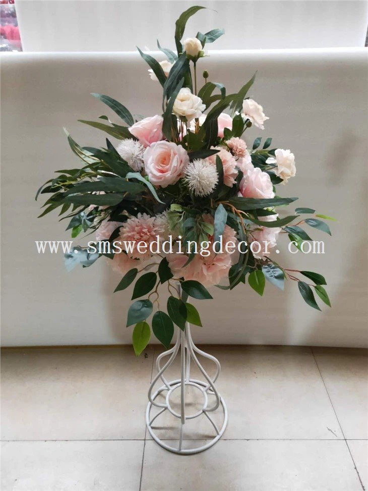 light pink wedding centerpieces