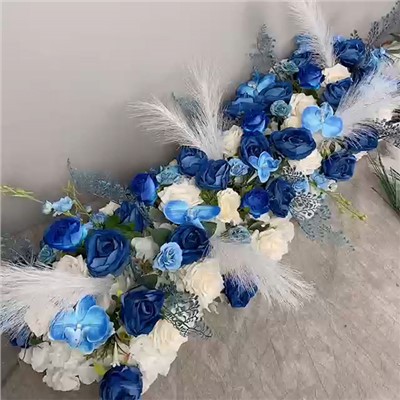 Bunga Perkahwinan Biru Putih