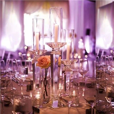 Pemegang Lilin Alas Kaca