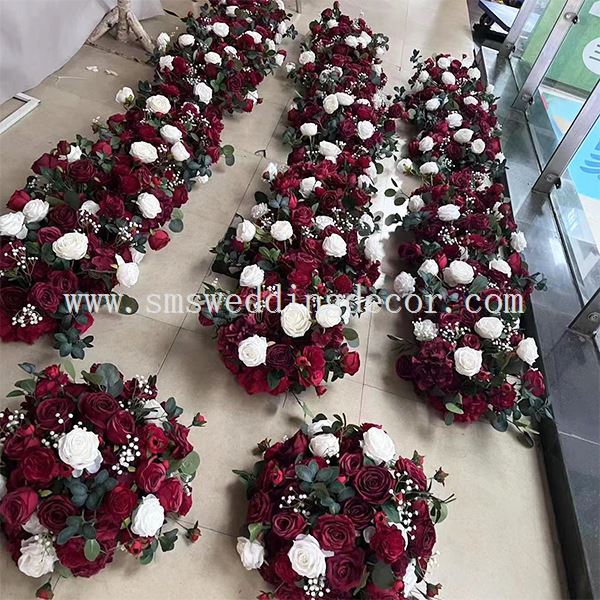 reception flower wedding stage decoration