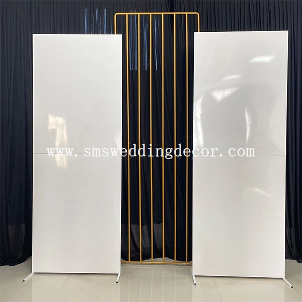 metal square backdrop