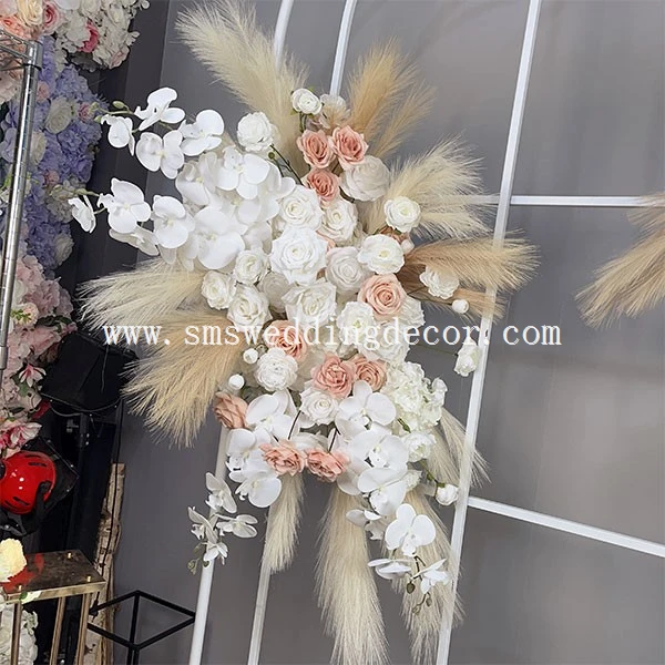 fall wedding arch flowers