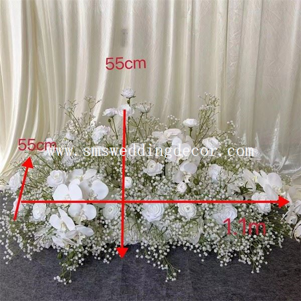 wedding aisle floral arrangements