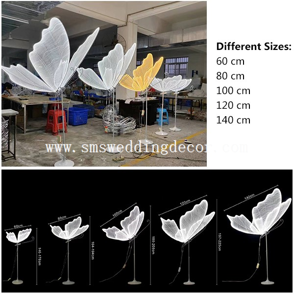 butterflies with lights butterflies with lights