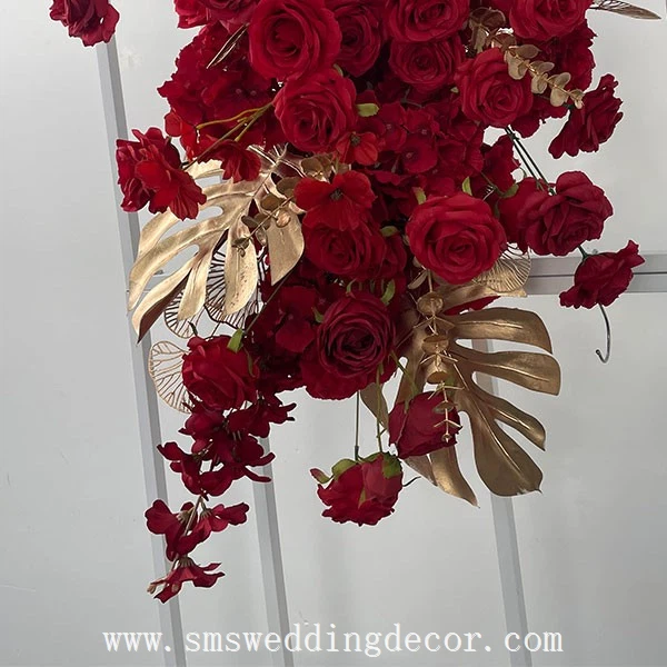 artificial flowers for wedding arch