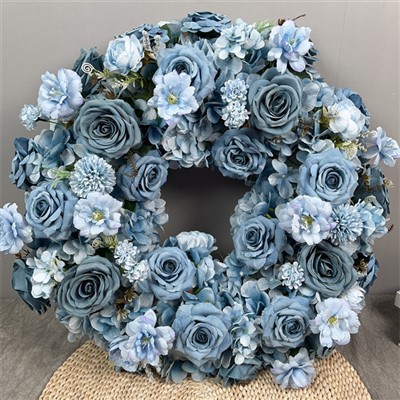 Karangan Bunga Biru