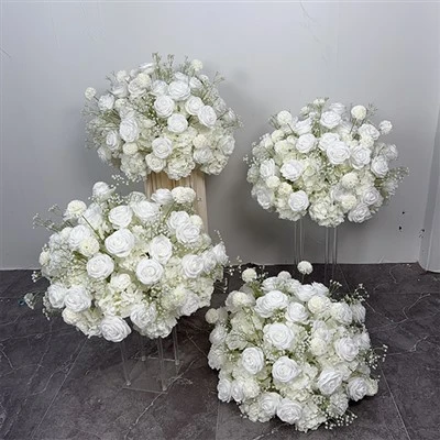 Perkahwinan Bunga Putih Centerpieces